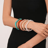 Bracelet Acrylique Géométrique Minimaliste