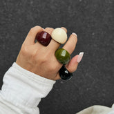 Bague Résine Design