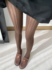 Collants Sculptants Automne / hiver– Motif Cœur & Perles