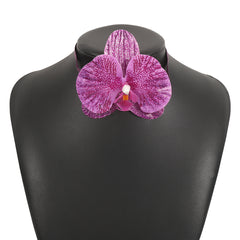 Parure orchidée & floral – Style champêtre et romantique