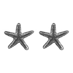 Parure étoile de mer – Collier et boucles d’oreilles style ZA