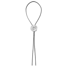 Collier ZA Cow-boy Rose Relief – Métal Vintage Ajustable