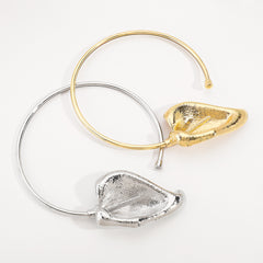 Collier ras-du-cou feuille dorée – Style vintage chic et raffiné