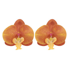 Parure orchidée & floral – Style champêtre et romantique