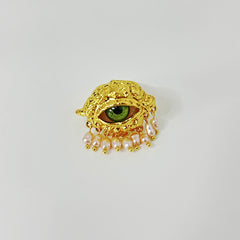 Bague du démon et perles – style chic et original