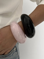 Bracelet tendance multi-couleurs – acrylique irrégulier