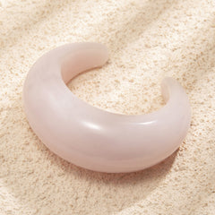 Bracelet tendance multi-couleurs – acrylique irrégulier