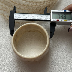 Bracelet acrylique marbré – formes originales