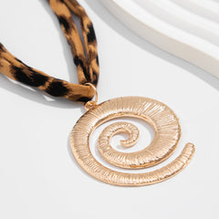 Collier Océan Léopard