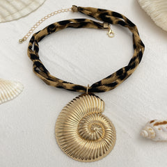 Collier Océan Léopard