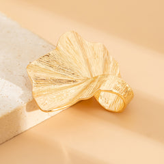 Bague Large Plissée Design