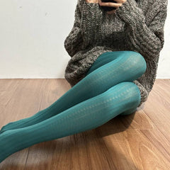 Collants Sculptants Automne / hiver– Motif Cœur & Perles